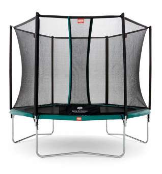 Батут Berg Talent 300 с сеткой Comfort 300 и лестницей Батут Berg Talent 300 с сеткой Comfort 300 и лестницей